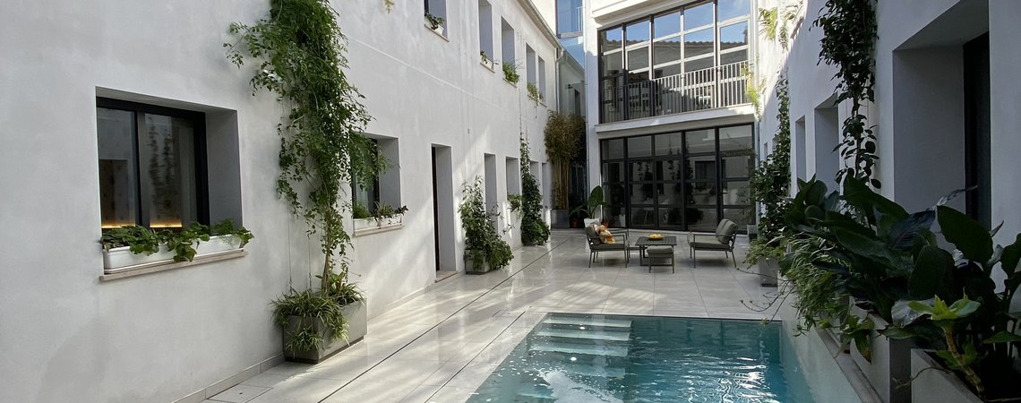 Courtyard and Pool