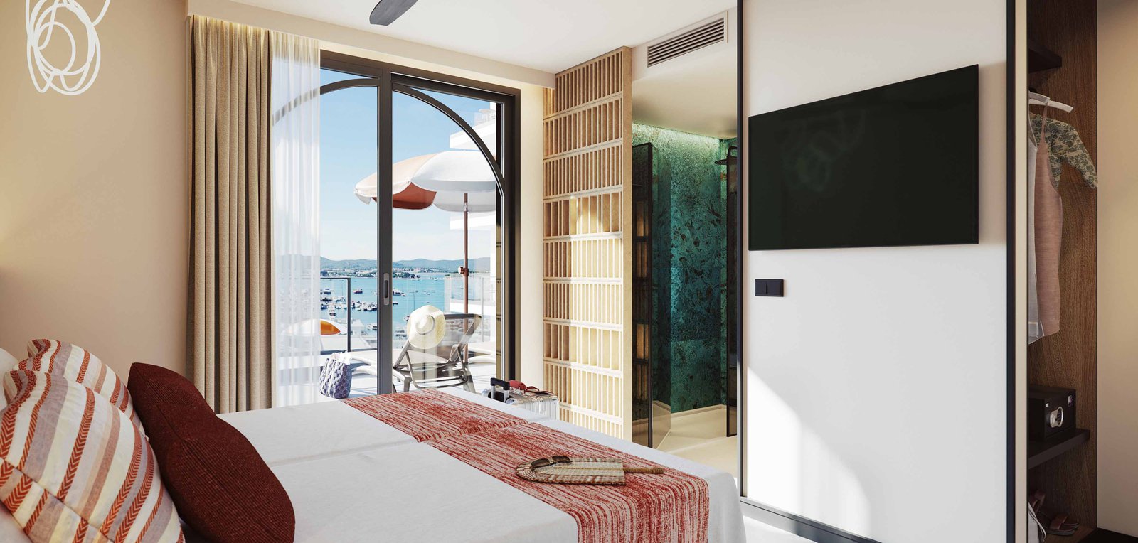 Room image Terrace met Zeezicht Twin