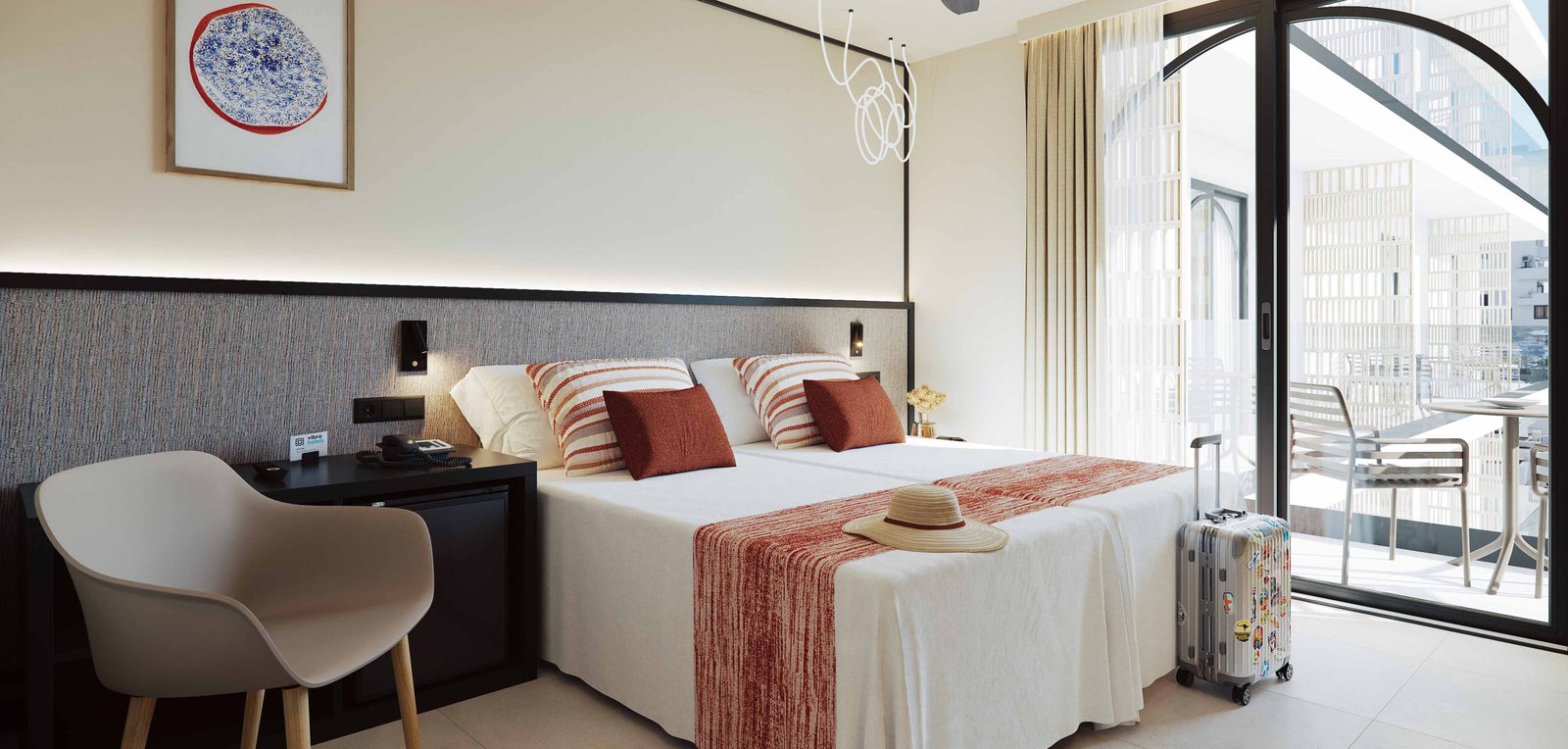 Room image Sea View Twin Room (3 pax)