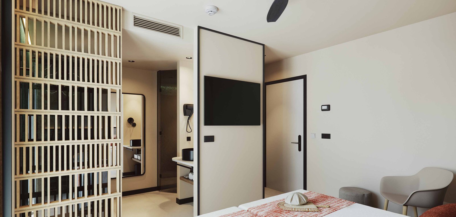 Room image Terrace met Zeezicht Twin (3 pax)