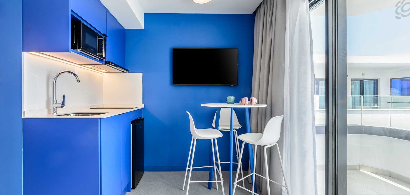 Room image Appartement met 1 slaapkamer met uitzicht op het zwembad