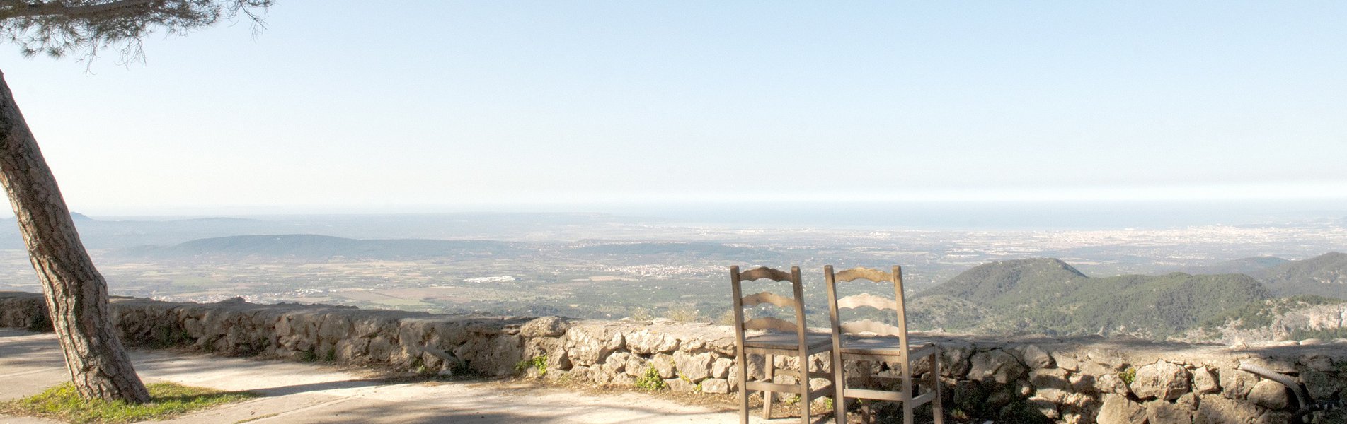 Ansichten von der Burg von Alaró