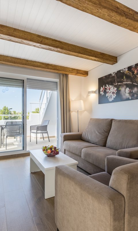 Image from hotel Descubra nuestros lujosos apartamentos en Port d'es Torrent, Ibiza. 