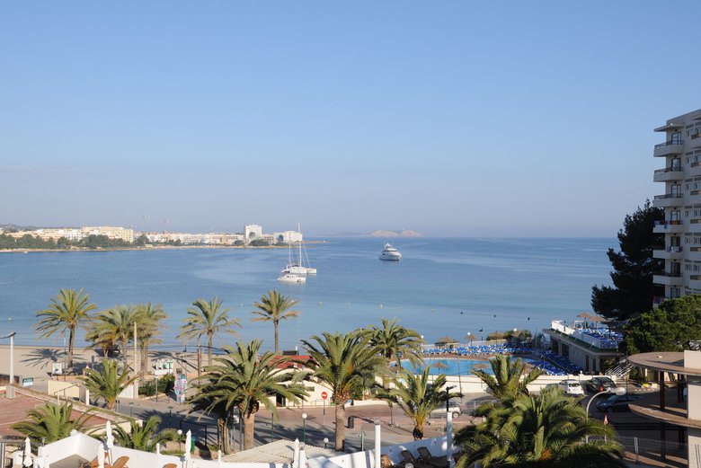 Vista desde hotel Osiris Ibiza