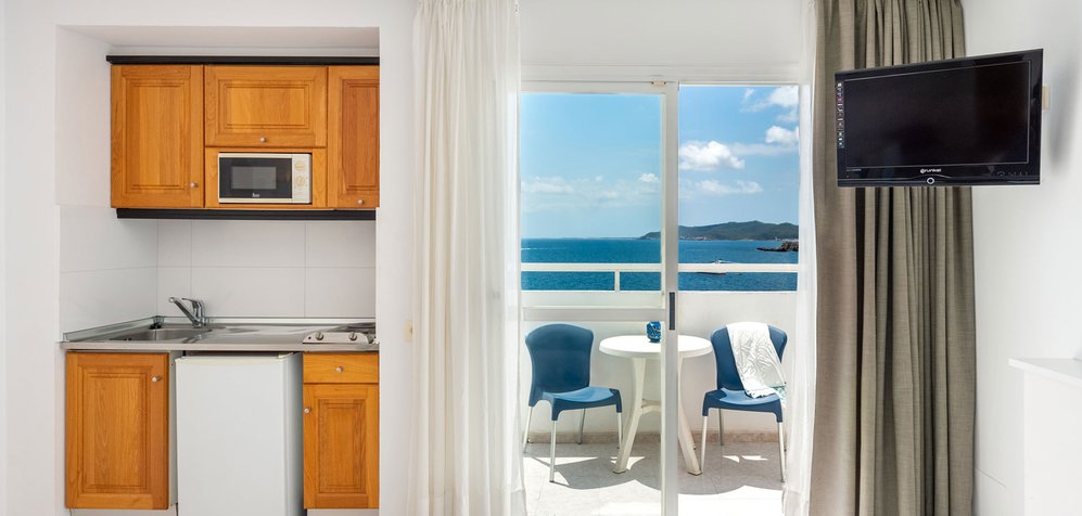 Room image Studio met uitzicht op zee (2 pax)