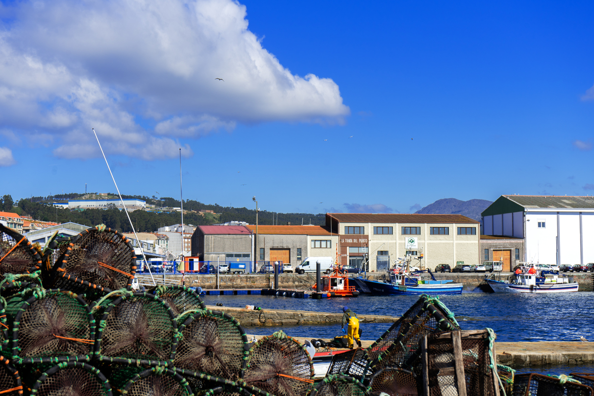Imagen: Puerto de Ribeira