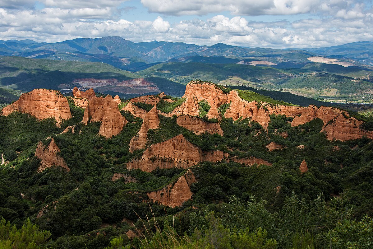 Imagen: Las Medulas en el Bierzo
