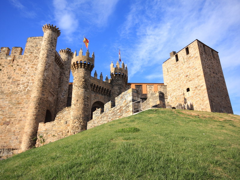 Imagen: Castillo Templario Ponferrada
