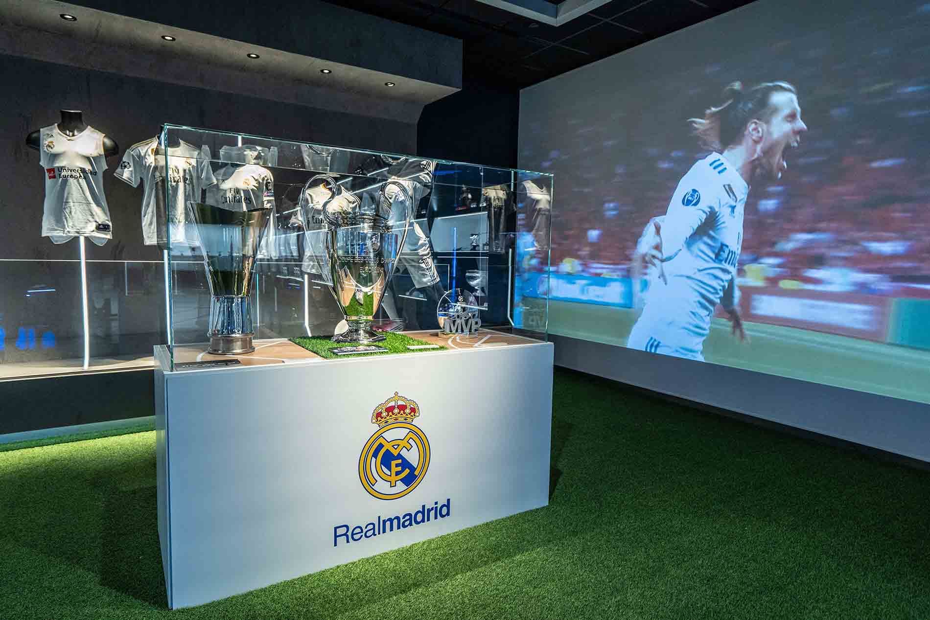 Real Madrid exhibition at the Rafa Nadal Museum Experience