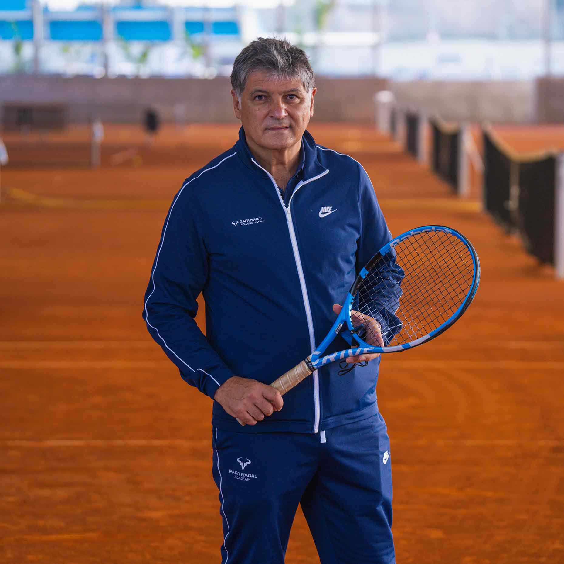 Its inauguration time at the Rafa Nadal Academy by Movistar