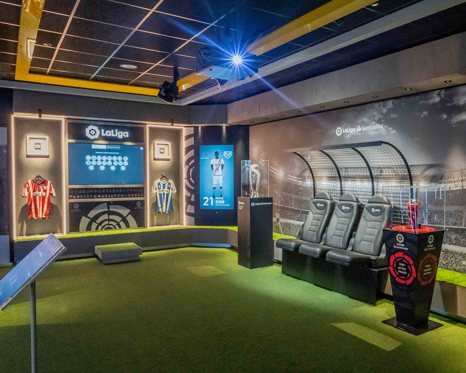 Opening of the LaLiga space at the Rafa Nadal Museum