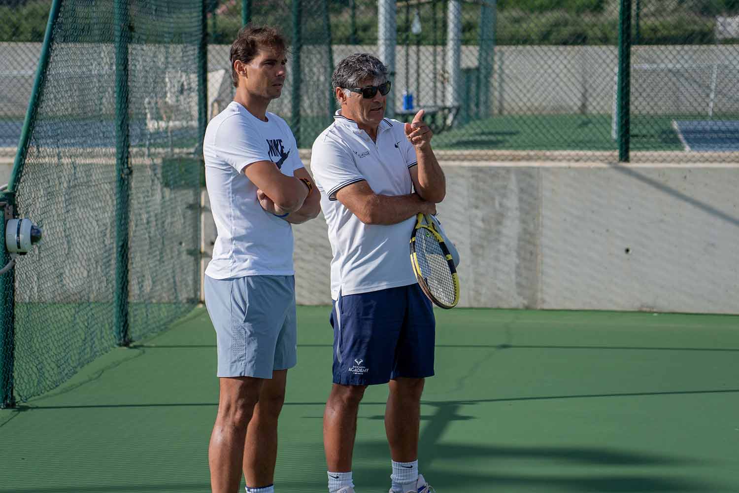 Rafa Nadal: “We have a vastly experienced team of coaches”