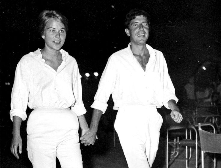 Imagen: Marianne Ihlen y Leonard Cohen